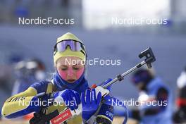 04.02.2022, Beijing, China (CHN): Stina Nilsson (SWE) - XXIV. Olympic Winter Games Beijing 2022, Biathlon, training, Beijing (CHN). www.nordicfocus.com. © Manzoni/NordicFocus. Every downloaded picture is fee-liable.