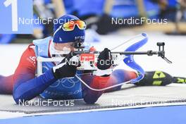 04.02.2022, Beijing, China (CHN): Tarjei Boe (NOR) - XXIV. Olympic Winter Games Beijing 2022, Biathlon, training, Beijing (CHN). www.nordicfocus.com. © Manzoni/NordicFocus. Every downloaded picture is fee-liable.