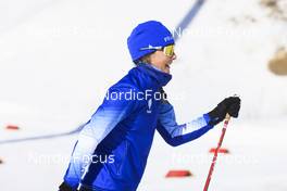 03.02.2022, Beijing, China (CHN): Chloe Chevalier (FRA) - XXIV. Olympic Winter Games Beijing 2022, Biathlon, training, Beijing (CHN). www.nordicfocus.com. © Manzoni/NordicFocus. Every downloaded picture is fee-liable.