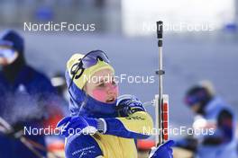 04.02.2022, Beijing, China (CHN): Stina Nilsson (SWE) - XXIV. Olympic Winter Games Beijing 2022, Biathlon, training, Beijing (CHN). www.nordicfocus.com. © Manzoni/NordicFocus. Every downloaded picture is fee-liable.