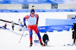 12.02.2022, Beijing, China (CHN): Filip Fjeld Andersen (NOR) - XXIV. Olympic Winter Games Beijing 2022, Biathlon, training, Beijing (CHN). www.nordicfocus.com. © Manzoni/NordicFocus. Every downloaded picture is fee-liable.