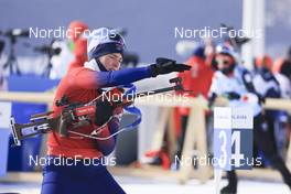 04.02.2022, Beijing, China (CHN): Ida Lien (NOR) - XXIV. Olympic Winter Games Beijing 2022, Biathlon, training, Beijing (CHN). www.nordicfocus.com. © Manzoni/NordicFocus. Every downloaded picture is fee-liable.