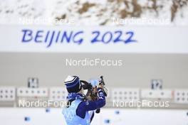04.02.2022, Beijing, China (CHN): Mari Eder (FIN) - XXIV. Olympic Winter Games Beijing 2022, Biathlon, training, Beijing (CHN). www.nordicfocus.com. © Manzoni/NordicFocus. Every downloaded picture is fee-liable.