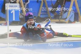 04.02.2022, Beijing, China (CHN): Johannes Thingnes Boe (NOR) - XXIV. Olympic Winter Games Beijing 2022, Biathlon, training, Beijing (CHN). www.nordicfocus.com. © Manzoni/NordicFocus. Every downloaded picture is fee-liable.
