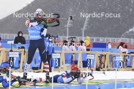 04.02.2022, Beijing, China (CHN): Sean Doherty (USA) - XXIV. Olympic Winter Games Beijing 2022, Biathlon, training, Beijing (CHN). www.nordicfocus.com. © Manzoni/NordicFocus. Every downloaded picture is fee-liable.
