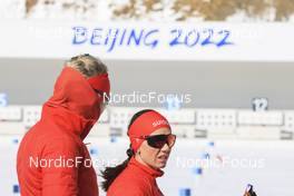 10.02.2022, Beijing, China (CHN): Selina Gasparin (SUI) - XXIV. Olympic Winter Games Beijing 2022, Biathlon, training, Beijing (CHN). www.nordicfocus.com. © Manzoni/NordicFocus. Every downloaded picture is fee-liable.