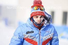 04.02.2022, Beijing, China (CHN): Sturla Holm Laegreid (NOR) - XXIV. Olympic Winter Games Beijing 2022, Biathlon, training, Beijing (CHN). www.nordicfocus.com. © Manzoni/NordicFocus. Every downloaded picture is fee-liable.