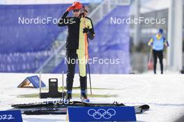10.02.2022, Beijing, China (CHN): Vanessa Voigt (GER) - XXIV. Olympic Winter Games Beijing 2022, Biathlon, training, Beijing (CHN). www.nordicfocus.com. © Manzoni/NordicFocus. Every downloaded picture is fee-liable.