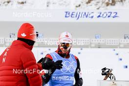 04.02.2022, Beijing, China (CHN): Scott Gow (CAN) - XXIV. Olympic Winter Games Beijing 2022, Biathlon, training, Beijing (CHN). www.nordicfocus.com. © Manzoni/NordicFocus. Every downloaded picture is fee-liable.