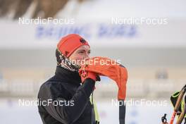 10.02.2022, Beijing, China (CHN): Benedikt Doll (GER) - XXIV. Olympic Winter Games Beijing 2022, Biathlon, training, Beijing (CHN). www.nordicfocus.com. © Manzoni/NordicFocus. Every downloaded picture is fee-liable.
