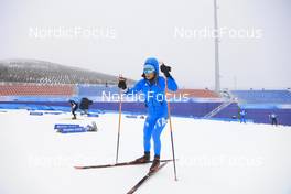 17.02.2022, Beijing, China (CHN): Dorothea Wierer (ITA) - XXIV. Olympic Winter Games Beijing 2022, Biathlon, training, Beijing (CHN). www.nordicfocus.com. © Manzoni/NordicFocus. Every downloaded picture is fee-liable.
