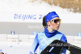 10.02.2022, Beijing, China (CHN): Paula Botet (FRA) - XXIV. Olympic Winter Games Beijing 2022, Biathlon, training, Beijing (CHN). www.nordicfocus.com. © Manzoni/NordicFocus. Every downloaded picture is fee-liable.