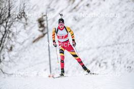 02.04.2022, Realp, Switzerland (SUI): Crenier Samuel (BEL) - Swiss Championships biathon, mass, Realp (SUI). www.nordicfocus.com. © Modica/NordicFocus. Every downloaded picture is fee-liable.