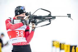 02.04.2022, Realp, Switzerland (SUI): Maier Loris (SUI) - Swiss Championships biathon, mass, Realp (SUI). www.nordicfocus.com. © Modica/NordicFocus. Every downloaded picture is fee-liable.