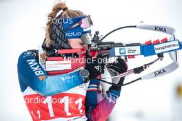 02.04.2022, Realp, Switzerland (SUI): Koenig Seraina (SUI) - Swiss Championships biathon, mass, Realp (SUI). www.nordicfocus.com. © Modica/NordicFocus. Every downloaded picture is fee-liable.