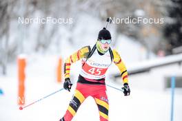 02.04.2022, Realp, Switzerland (SUI): Schaus Remy (BEL) - Swiss Championships biathon, mass, Realp (SUI). www.nordicfocus.com. © Modica/NordicFocus. Every downloaded picture is fee-liable.