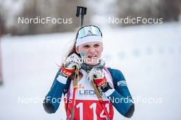 02.04.2022, Realp, Switzerland (SUI): Gerber Sara (SUI) - Swiss Championships biathon, mass, Realp (SUI). www.nordicfocus.com. © Modica/NordicFocus. Every downloaded picture is fee-liable.