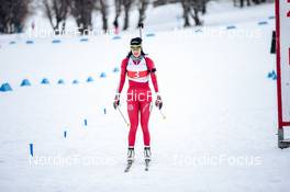 02.04.2022, Realp, Switzerland (SUI): Rietveld Ronja (SUI) - Swiss Championships biathon, mass, Realp (SUI). www.nordicfocus.com. © Modica/NordicFocus. Every downloaded picture is fee-liable.