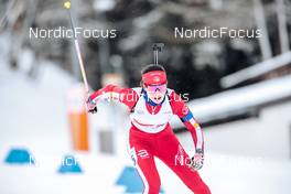 02.04.2022, Realp, Switzerland (SUI): Zberg Annina (SUI) - Swiss Championships biathon, mass, Realp (SUI). www.nordicfocus.com. © Modica/NordicFocus. Every downloaded picture is fee-liable.