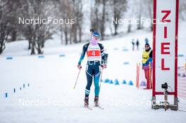 02.04.2022, Realp, Switzerland (SUI): Laager Alessia (SUI) - Swiss Championships biathon, mass, Realp (SUI). www.nordicfocus.com. © Modica/NordicFocus. Every downloaded picture is fee-liable.