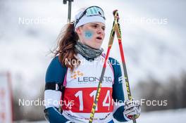 02.04.2022, Realp, Switzerland (SUI): Gerber Sara (SUI) - Swiss Championships biathon, mass, Realp (SUI). www.nordicfocus.com. © Modica/NordicFocus. Every downloaded picture is fee-liable.