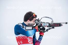 02.04.2022, Realp, Switzerland (SUI): Zberg Simon (SUI) - Swiss Championships biathon, mass, Realp (SUI). www.nordicfocus.com. © Modica/NordicFocus. Every downloaded picture is fee-liable.