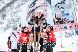 02.04.2022, Realp, Switzerland (SUI): Gasparin Elisa (SUI), Gasparin Aita (SUI), Gasparin Selina (SUI), (l-r)  - Swiss Championships biathon, mass, Realp (SUI). www.nordicfocus.com. © Modica/NordicFocus. Every downloaded picture is fee-liable.