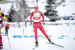 02.04.2022, Realp, Switzerland (SUI): Burch Remo (SUI) - Swiss Championships biathon, mass, Realp (SUI). www.nordicfocus.com. © Modica/NordicFocus. Every downloaded picture is fee-liable.
