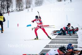 02.04.2022, Realp, Switzerland (SUI): Berger Jens (SUI) - Swiss Championships biathon, mass, Realp (SUI). www.nordicfocus.com. © Modica/NordicFocus. Every downloaded picture is fee-liable.