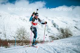 03.04.2022, Realp, Switzerland (SUI): Maeline Triponez (SUI) - Swiss Championships biathon, sprint, Realp (SUI). www.nordicfocus.com. © Modica/NordicFocus. Every downloaded picture is fee-liable.