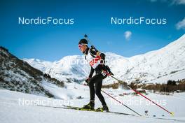 03.04.2022, Realp, Switzerland (SUI): Samuel Crenier (BEL) - Swiss Championships biathon, sprint, Realp (SUI). www.nordicfocus.com. © Modica/NordicFocus. Every downloaded picture is fee-liable.