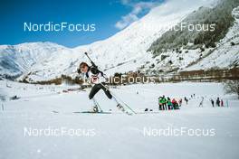03.04.2022, Realp, Switzerland (SUI): Kilian Birchler (SUI) - Swiss Championships biathon, sprint, Realp (SUI). www.nordicfocus.com. © Modica/NordicFocus. Every downloaded picture is fee-liable.