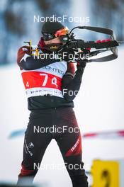 03.04.2022, Realp, Switzerland (SUI): Mirko Monticelli (SUI) - Swiss Championships biathon, sprint, Realp (SUI). www.nordicfocus.com. © Modica/NordicFocus. Every downloaded picture is fee-liable.