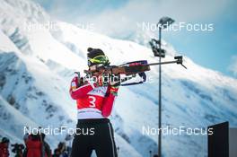 03.04.2022, Realp, Switzerland (SUI): Ronja Rietveld (SUI) - Swiss Championships biathon, sprint, Realp (SUI). www.nordicfocus.com. © Modica/NordicFocus. Every downloaded picture is fee-liable.