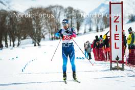 03.04.2022, Realp, Switzerland (SUI): Joscha Burkhalter (SUI) - Swiss Championships biathon, sprint, Realp (SUI). www.nordicfocus.com. © Modica/NordicFocus. Every downloaded picture is fee-liable.