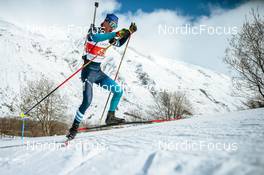 03.04.2022, Realp, Switzerland (SUI): Silvano Demarmels (SUI) - Swiss Championships biathon, sprint, Realp (SUI). www.nordicfocus.com. © Modica/NordicFocus. Every downloaded picture is fee-liable.
