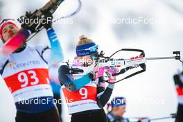 03.04.2022, Realp, Switzerland (SUI): Alessia Laager (SUI) - Swiss Championships biathon, sprint, Realp (SUI). www.nordicfocus.com. © Modica/NordicFocus. Every downloaded picture is fee-liable.