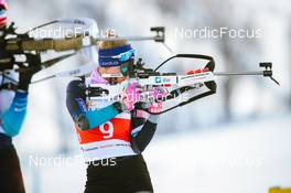 03.04.2022, Realp, Switzerland (SUI): Alessia Laager (SUI) - Swiss Championships biathon, sprint, Realp (SUI). www.nordicfocus.com. © Modica/NordicFocus. Every downloaded picture is fee-liable.