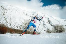 03.04.2022, Realp, Switzerland (SUI): Gianmaria Tedaldi (SUI) - Swiss Championships biathon, sprint, Realp (SUI). www.nordicfocus.com. © Modica/NordicFocus. Every downloaded picture is fee-liable.