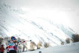03.04.2022, Realp, Switzerland (SUI): Flurina Volken (SUI) - Swiss Championships biathon, sprint, Realp (SUI). www.nordicfocus.com. © Modica/NordicFocus. Every downloaded picture is fee-liable.