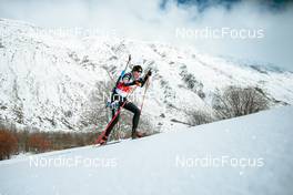 03.04.2022, Realp, Switzerland (SUI): Lea Gross (SUI) - Swiss Championships biathon, sprint, Realp (SUI). www.nordicfocus.com. © Modica/NordicFocus. Every downloaded picture is fee-liable.