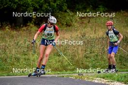 25.09.2022, Premanon, France (FRA): BOUVIER Breyton (FRA) - Biathlon Samse Summer Tour, pursuit, Premanon (FRA). www.nordicfocus.com. © Thibaut/NordicFocus. Every downloaded picture is fee-liable.