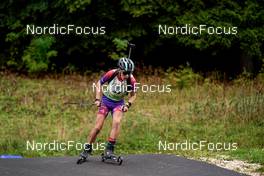 25.09.2022, Premanon, France (FRA): Tom Bouillet (FRA) - Biathlon Samse Summer Tour, pursuit, Premanon (FRA). www.nordicfocus.com. © Thibaut/NordicFocus. Every downloaded picture is fee-liable.