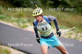 25.09.2022, Premanon, France (FRA): Marius Remy (FRA) - Biathlon Samse Summer Tour, pursuit, Premanon (FRA). www.nordicfocus.com. © Thibaut/NordicFocus. Every downloaded picture is fee-liable.