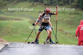 25.09.2022, Premanon, France (FRA): Mateo Gardoni (FRA) - Biathlon Samse Summer Tour, pursuit, Premanon (FRA). www.nordicfocus.com. © Thibaut/NordicFocus. Every downloaded picture is fee-liable.
