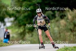 25.09.2022, Premanon, France (FRA): Eve Bouvard (FRA) - Biathlon Samse Summer Tour, pursuit, Premanon (FRA). www.nordicfocus.com. © Thibaut/NordicFocus. Every downloaded picture is fee-liable.