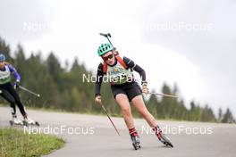 25.09.2022, Premanon, France (FRA): Manon Ferrus (FRA) - Biathlon Samse Summer Tour, pursuit, Premanon (FRA). www.nordicfocus.com. © Thibaut/NordicFocus. Every downloaded picture is fee-liable.