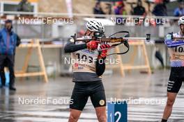 25.09.2022, Premanon, France (FRA): Fabien Claude (FRA) - Biathlon Samse Summer Tour, pursuit, Premanon (FRA). www.nordicfocus.com. © Thibaut/NordicFocus. Every downloaded picture is fee-liable.