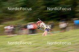 25.09.2022, Premanon, France (FRA): Lena Brun (FRA) - Biathlon Samse Summer Tour, pursuit, Premanon (FRA). www.nordicfocus.com. © Thibaut/NordicFocus. Every downloaded picture is fee-liable.