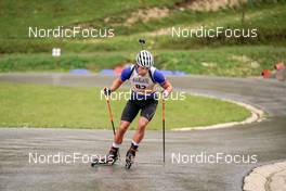 25.09.2022, Premanon, France (FRA): Erwan Moalic (FRA) - Biathlon Samse Summer Tour, pursuit, Premanon (FRA). www.nordicfocus.com. © Thibaut/NordicFocus. Every downloaded picture is fee-liable.